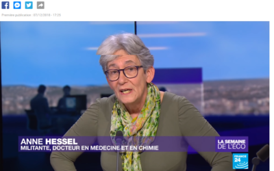 France 24 : Anne Hessel : Gilets jaunes : le pouvoir d’achat, au coeur de la contestation