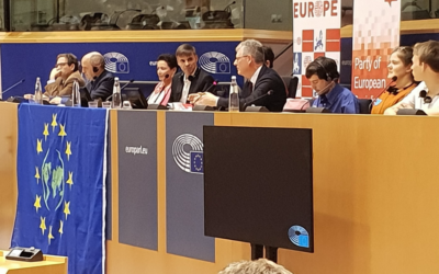 Séminaire au parlement européen à Bruxelles le 15 octobre dernier