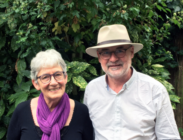 Anne Hessel et Édouard Bouin