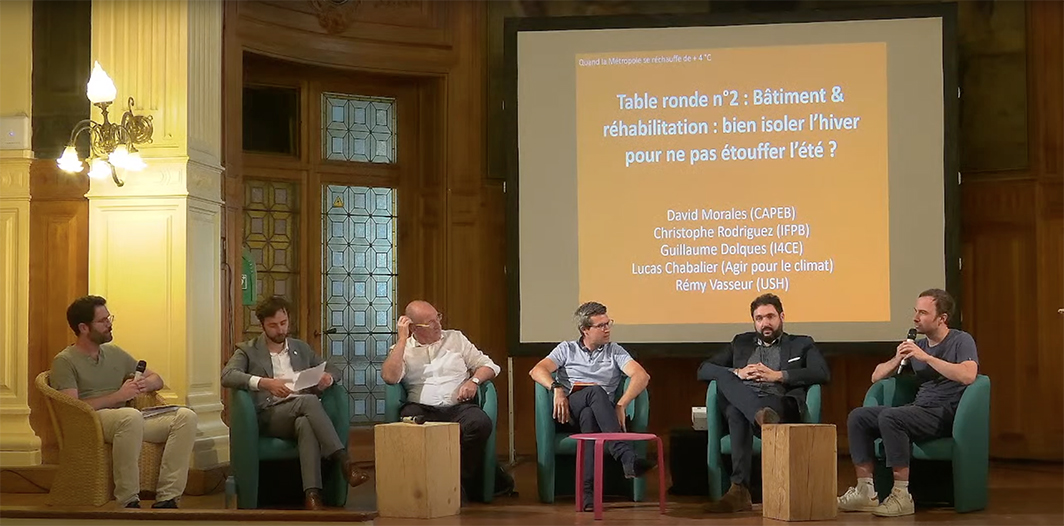 Colloque AJE « Quand la métropole se réchauffe de +4°C »