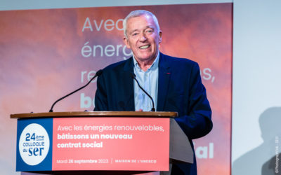 Jean-Louis Bal, lauréat du trophée des Énergies Renouvelables du SER