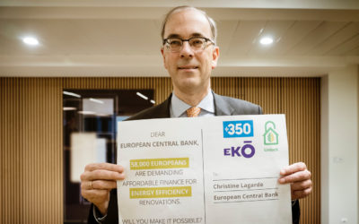 La campagne Unlock remet 58 000 signatures de pétition à la BCE