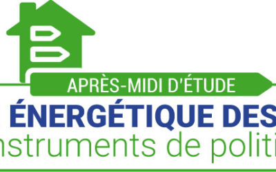 Après-midi d’étude « Rénovation énergétique des logements : Stratégie et instruments de politique générale »