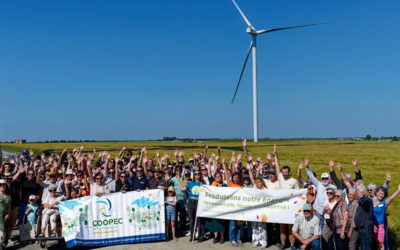 Les collectivités locales et les citoyens à l’initiative du parc éolien d’Andilly-les-Marais
