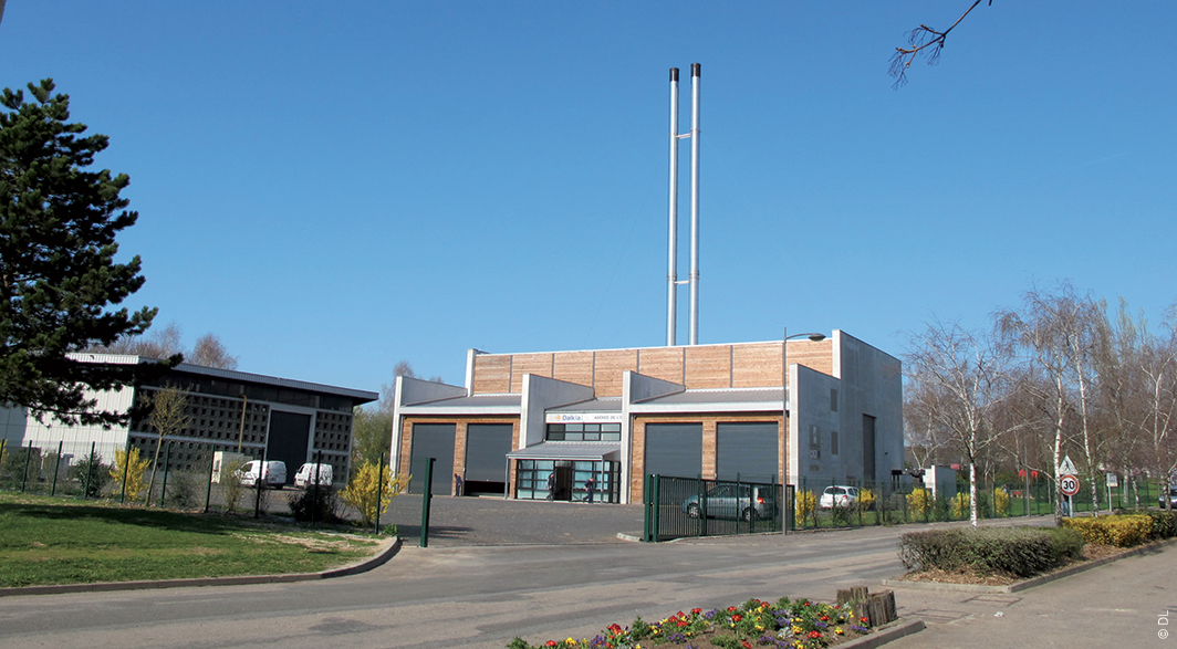 Argentan : chaufferie au bois