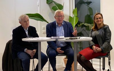 Retour sur notre soirée des partenaires avec Virginie Schwarz et Jean Jouzel